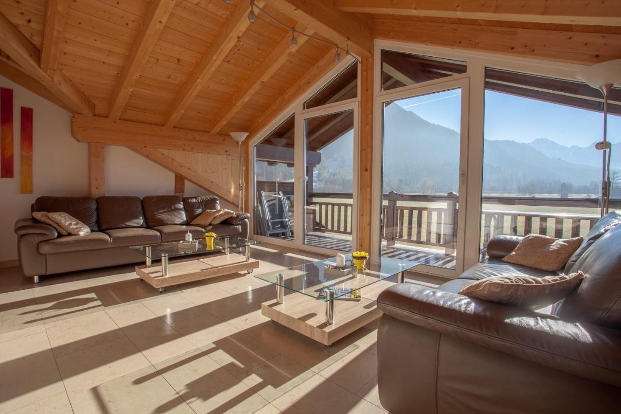 Rundblick Apartment Farchant Bagian luar foto