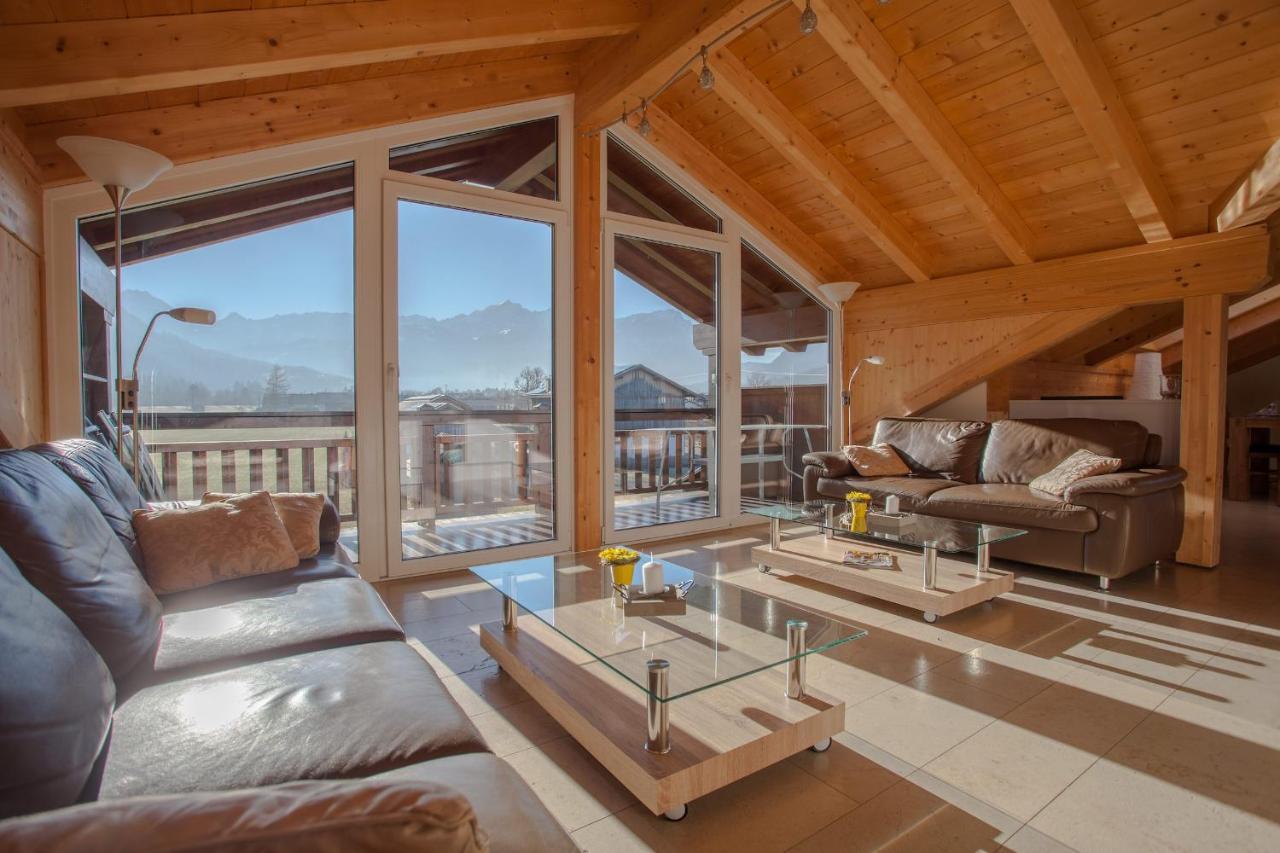 Rundblick Apartment Farchant Bagian luar foto