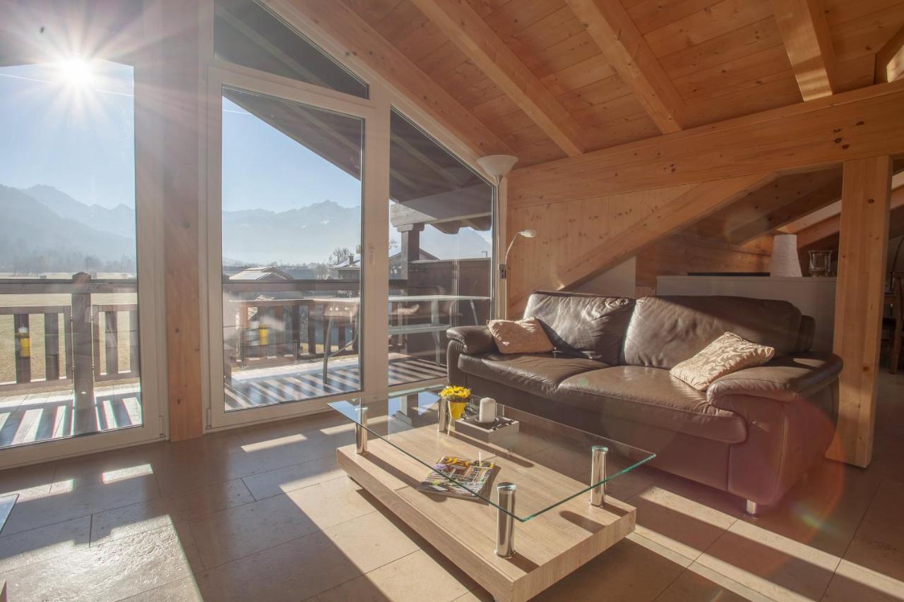 Rundblick Apartment Farchant Bagian luar foto